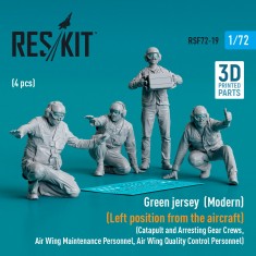 1/72 Modern Green Jersey Left Position From The Aircraft (4 figures)