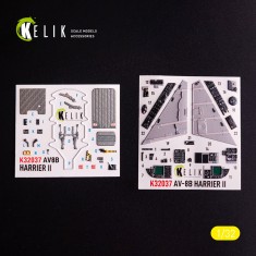 1/32 AV-8 Harrier Interior 3D Decals for Trumpeter kit