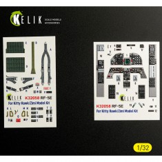 1/32 RF-5E Interior 3D Decals for Kitty Hawk/Zimi kit