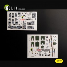 1/32 Tornado GR.1 Interior 3D Decal Set for Revell Kit
