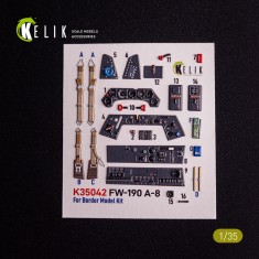 1/35 FW-190A-8 Interior 3D Decals for Border kit