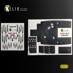 1/35 UH-1Y Venom Cargo Bay Interior 3D Decal Set for Trumpeter Kit