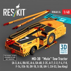 1/48 MD-3B Mule Tow Tractor for A-3/4/6/7RA-5C/EA-6B/E-2C/C-2/F-4/F-8/F-14