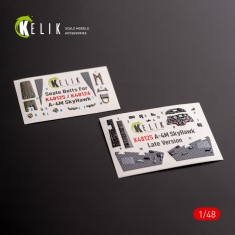 1/48 A-4M Late Interior 3D Decals for Magic Factory kit