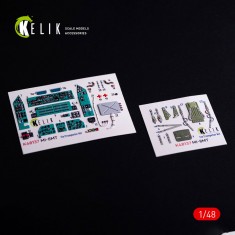 1/48 Mil Mi-8MT Interior 3D Decals for Trumpeter kit