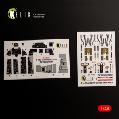 1/48 F-4E Terminator Interior 3D Decal Set for Hasegawa Kit