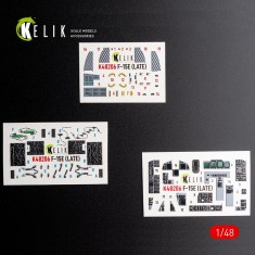 1/48 F-15E Strike Eagle Late Interior 3D Decal for Great Wall Hobby Kit