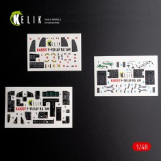 1/48 IAF F-15I Ra'am Interior 3D Decal for Great Wall Hobby Kit
