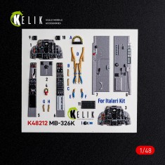 1/48 Aermacchi MB-326K Interior 3D Decal for Italeri Kit