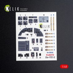 1/48 Dornier Do 17Z-2 Interior 3D Decal for ICM Kit