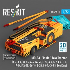 1/72 MD-3A Mule Tow Tractor for A-3/4/6/7RA-5C/EA-6B/E-2C/C-2/F-4/F-8/F-14