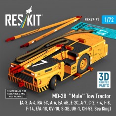 1/72 MD-3B Mule Tow Tractor for A-3/4/6/7RA-5C/EA-6B/E-2C/C-2/F-4/F-8/F-14