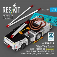 1/72 A/S32A-31A Mule Tow Tractor AS47A-1 GTE (GTCP-100) (long version)