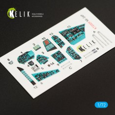 1/72 Mil MI-24P Interior 3D Decals for Zvezda kit