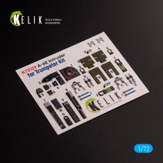 1/72 A-6E Intruder Interior 3D Decals for Trumpeter kit