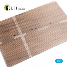 1/72 IJN TAYHO Armoured Aircraft Carriers 1941 Base Acrylic 3 mm (280 x 180 mm)