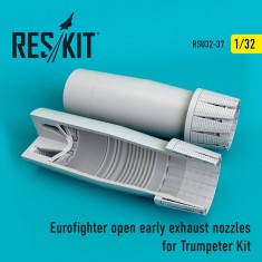 1/32 Eurofighter Typhoon Open (early type) Exhaust Nozzles for Trumpeter Kit