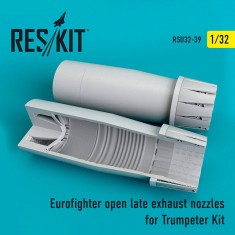 1/32 Eurofighter Typhoon Open (late type) Exhaust Nozzles for Trumpeter Kit