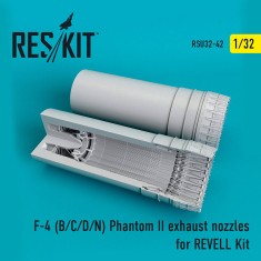 1/32 McDonnell Douglas F-4 Phantom II (B/C/D/N) Phantom II Exhaust Nozzles for Revell Kit