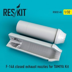 1/32 Grumman F-14A Tomcat Closed Exhaust Nozzles for Tamiya kits