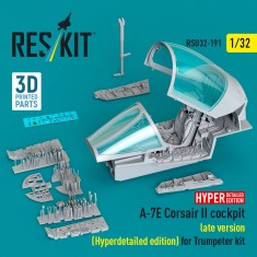 1/32 A-7E Corsair II Late Cockpit (Hyperdetailed edition) for Trumpeter kit