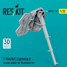 1/32 F-35A/B/C Lightning II Access Ladder for Trumpeter kit