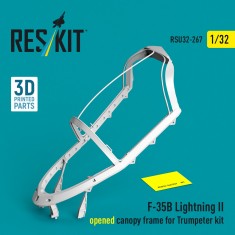 1/32 F-35B Lightning II Open Canopy Frame for Trumpeter Kit