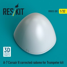 1/32 A-7 Corsair II Corrected Radome for Trumpeter Kit