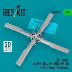1/35 Tail Rotor for MH-60L, Uh-60A, HH-60 for Kitty Hawk / Zimimodel