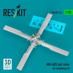 1/35 MH-60S Tail Rotor for Academy Kit