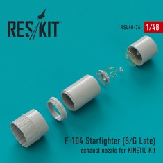 1/48 Lockheed F-104 Starfighter (S/G Late) Exhaust Nozzle for Kinetic kits