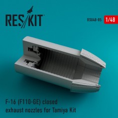 1/48 General Dynamics F-16 (F110-GE) Closed Exhaust Nozzles for Tamiya kits