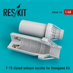 1/48 McDonnell Douglas F-15 Eagle closed Exhaust Nozzles for Hasegawa Kit