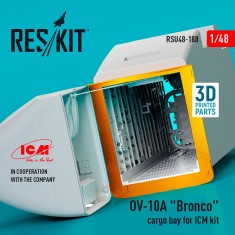 1/48 OV-10A Bronco Cargo Bay for ICM Kit
