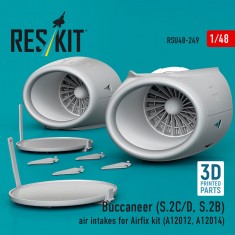1/48 Buccaneer (S.2C/D/S.2B) Air Intakes for Airfix kit #12012/12014