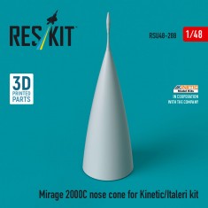 1/48 Mirage 2000C Nose Cone for Kinetic/Italeri Kit