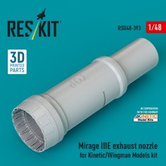 1/48 Dassault Mirage IIIE Exhaust Nozzle for Kinetic/Wingman Models