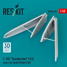 1/48 F-105 Thunderchief F.O.D. Covers for ResKit RSU48-0338