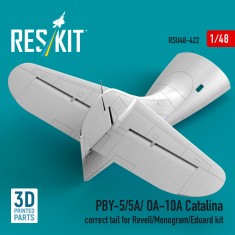1/48 PBY-5/5A/OA-10A Catalina Corrected Tail for Revell/Monogram/Eduard Kits
