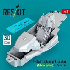 1/48 F-35A Lightning II Cockpit (Detailed edition) for Tamiya kit