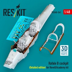 1/48 Rafale B Cockpit Cockpit (Detailed edition) for Revell/Academy kit