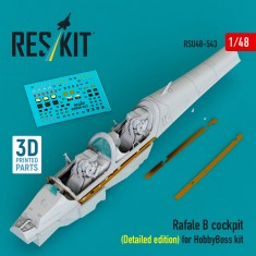 1/48 Rafale B Cockpit (Detailed edition) for HobbyBoss kit