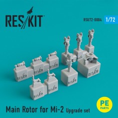 1/72 Mi-2 Main Rotor Upgrade Set for Amodel/Top Gun/Balaton Modell/KPM/hobby boss kits