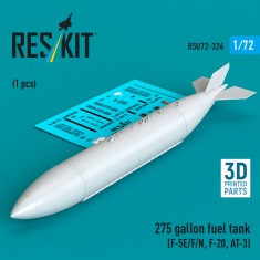 1/72 275 gallon Fuel Tank for F-5E/F/N, F-20, AT-3 (1pc)