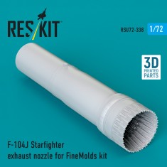 1/72 F-104J Starfighter Exhaust Nozzle for FineMolds Kit