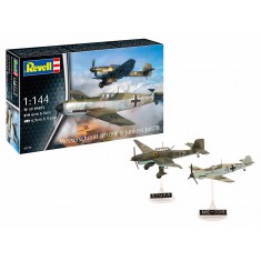 1/144 Messerschmitt Bf109E and Junkers Ju87B Stuka