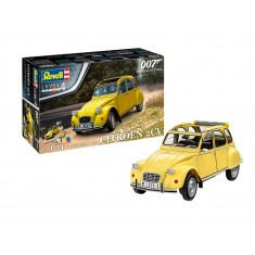 1/24 Citroen 2 CV (kit, paints, glue & brush) [007: For Your Eyes Only]
