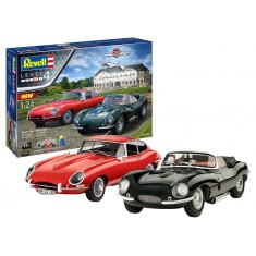 1/24 Gift Set - 100 Years Jaguar (2 kits w/paints, glue)