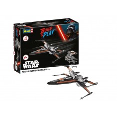 1/78 Poe's X-Wing Fighter (Build and Play, Sound)