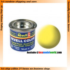 Enamel Paint - Matt Yellow 14ml